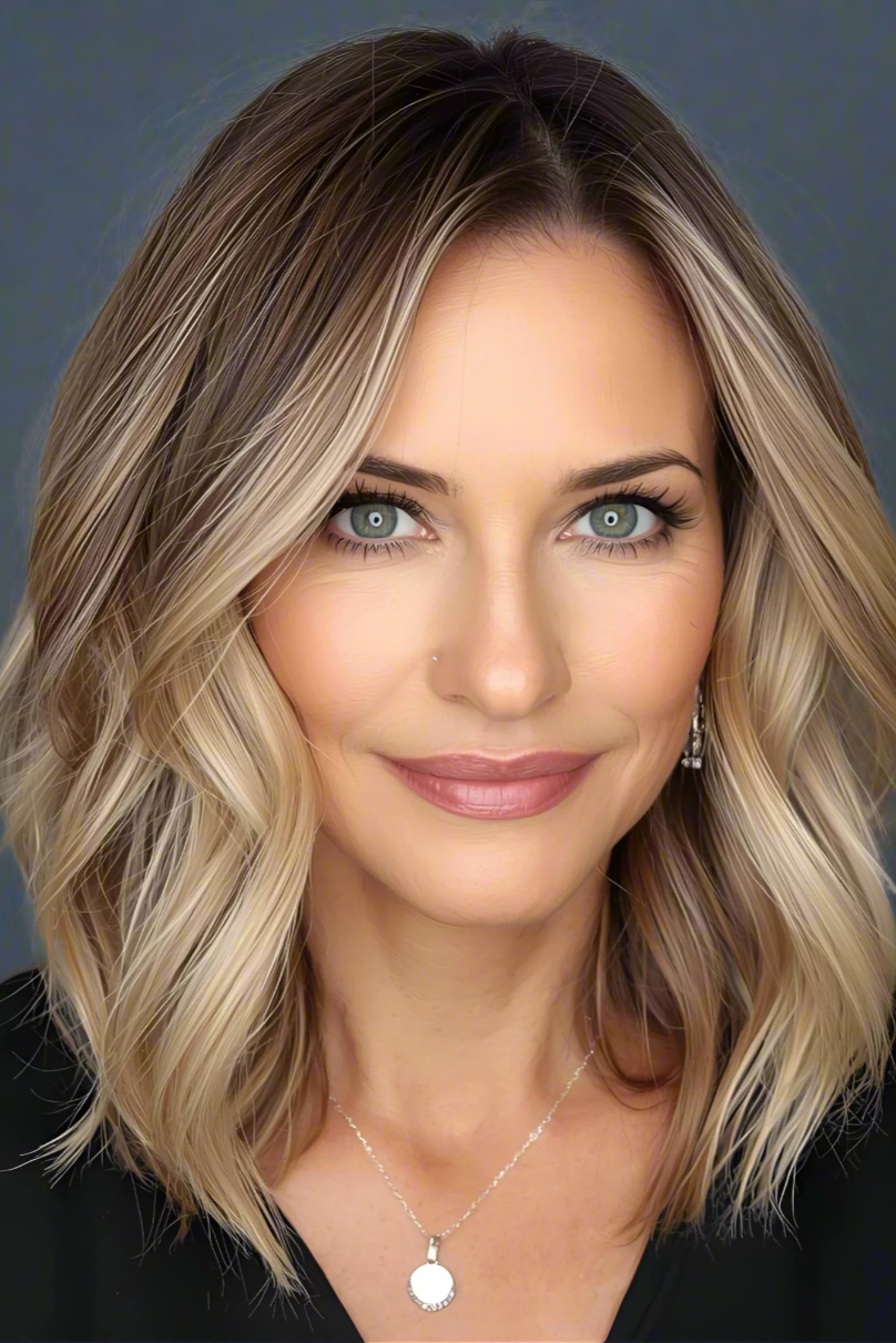 Her Signature Lumiére | Sunlit Blonde Lob Wig
